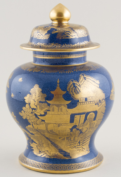 Vase covered c1917